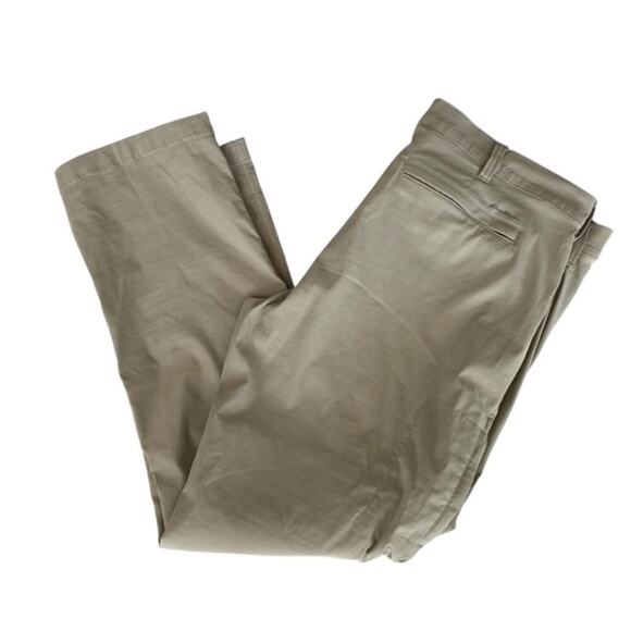 Eddie Bauer Khaki Hiking Casual Pants - Size 40x32 - Picture 1 of 6